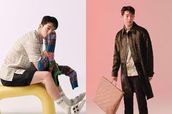 Nam Joo Hyuk xách túi Dior trông như đi chợ trên tạp chí