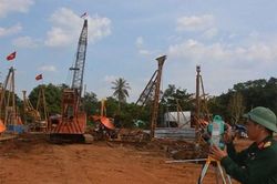 Bộ đội Trường Sơn trên công trình trọng điểm ở Tây Nguyên
