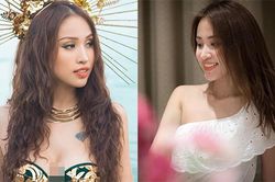 Vân Hugo gợi cảm sau khi 'nâng cấp' vòng 1 giá nghìn đô