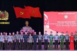 Hội thi về chủ nghĩa Mác-Lênin, tư tưởng Hồ Chí Minh của chiến sĩ công an