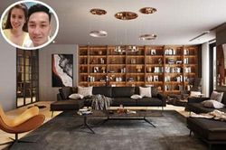 Tận mục căn hộ siêu sang trọng của vợ chồng MC Thành Trung