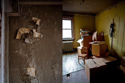 Căn phòng bị bỏ hoang bên trong thư viện ở New York