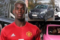 Bộ sưu tập xe sang trị giá gần 2 triệu USD của Pogba