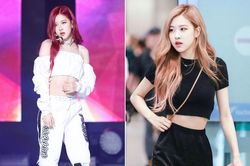 Rosé mặc quần ống rộng trông sành điệu như fashionista