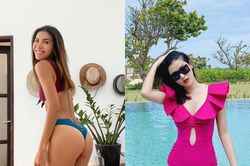 Diện bikini chưa đến 500 nghìn đồng, Minh Tú, Á hậu Huyền My vẫn khiến khán giả 'phát sốt'