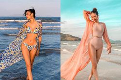 Món đồ 'thần thánh' giúp Hoàng Thùy, Lan Khuê diện bikini mà chẳng lo cháy nắng