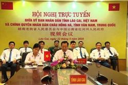 Hội nghị trực tuyến tháo gỡ khó khăn thông quan hàng hóa qua cửa khẩu