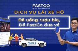 Dịch vụ FastHome đưa người và xe về nhà sau khi uống rượu bia