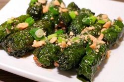 Mùng 1 thanh tịnh với món đậu phụ cuốn lá lốt chay ngon không thể chối từ