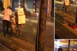 Chiếc bánh bao nóng của người bán hàng rong trong đêm mưa ở Hà Nội và câu chuyện phía sau khiến nhiều người xúc động mạnh