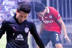 Sao Thái Lan ăn mừng giống Ronaldo sau bàn thắng từ chấm phạt góc