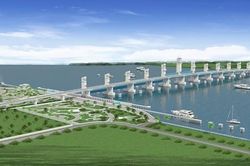 Trên công trình thủy lợi lớn nhất đồng bằng sông Cửu Long