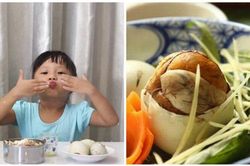 Chuyên gia khuyến cáo trẻ ăn trứng vịt lộn đúng cách, an toàn cho sức khỏe