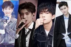 Bốn nghệ sĩ 'Hoàng kim tuổi 20' Vương Nguyên, Dịch Dương Thiên Tỉ, Trần Phi Vũ, Châu Chấn Nam được cư dân mạng quan tâm