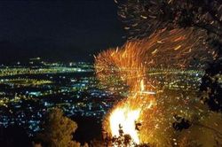 Đà Nẵng: Cháy rừng tại đỉnh núi Sọ đang lan rộng