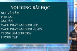 Ôn thi tốt nghiệp THPT 2020 môn tiếng Anh: Chuyên đề 'Ngữ âm - Trọng âm', Phần 1