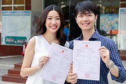 Á hậu Thúy Vân kết hôn với doanh nhân Nhật Vũ