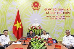 Kỳ họp thứ 9, Quốc hội khóa XIV: Thảo luận nhiều dự án luật và nội dung kinh tế - xã hội