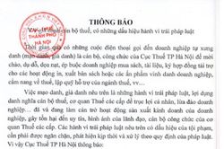 Giả danh cán bộ thuế ép doanh nghiệp mua sách, tài trợ