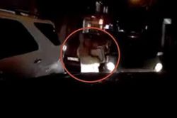 Chồng lái ô tô lấn làn, thái độ người vợ mới khiến dư luận phẫn nộ