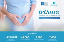 Tầm soát TriSure - mở rộng sàng lọc trước sinh, chăm sóc trọn vẹn cho mẹ và bé