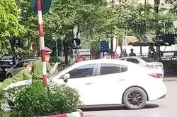Điều tra vụ tài xế điều khiển ô tô hất công an lên capô rồi bỏ chạy
