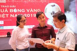 Rộn ràng trước giờ G Lễ trao giải Quả bóng vàng Việt Nam 2019