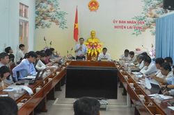 Kiểm tra công tác cải cách hành chính tại 2 huyện Lai Vung, Lấp Vò