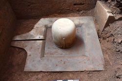 Phát hiện Linga-Yoni liền khối lớn nhất Việt Nam