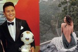 Showbiz 28/5: Quang Hải nhí nhảnh bên bạn gái mới, Hồng Quế khoe lưng trần táo bạo