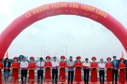 Khánh thành cầu Thịnh Long thuộc tuyến đường bộ ven biển tỉnh Nam Định