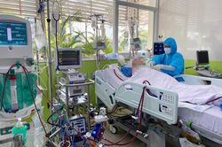 Bệnh nhân 91 bắt đầu được ngưng thuốc giãn cơ, có tín hiệu tỉnh