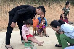 Tủa Chùa đánh giá tình trạng suy dinh dưỡng của trẻ em dưới 5 tuổi