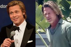 Giai đoạn tuột dốc ngoại hình của Brad Pitt