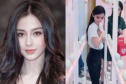 Angelababy đứng lên trứng không vỡ, chui vừa khe 17 cm