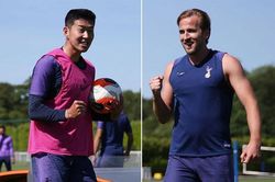 Thân hình trái ngược của Son Heung-min và Harry Kane sau kỳ nghỉ