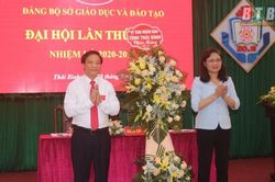 Đại hội Đại biểu Đảng bộ Sở Giáo dục và Đào tạo Thái Bình thành công tốt đẹp