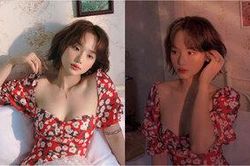 Hậu giảm cân, Miu Lê diện váy hoa, khoe vòng 1 mượt mà khiến fan xuýt xoa