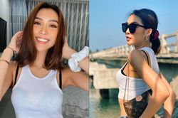 Sao Việt 'lăng-xê' kiểu mặc lộ dây áo ngực, Tường Linh dẫn đầu phong cách