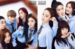 Top 20 'Thanh Xuân Có Bạn 2' chụp 'ảnh tốt nghiệp' lên hẳn tạp chí Harper's Bazaar Trung
