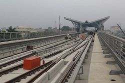 Lùi thời hạn vận hành thử đoàn tàu tuyến đường sắt đô thị Nhổn - ga Hà Nội