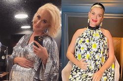 Katy Perry mặc váy bầu lộng lẫy có giá 4.400 USD