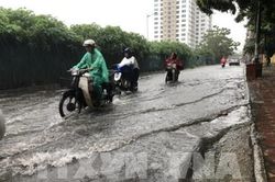 Vùng núi phía Bắc có nơi mưa to về đêm và sáng sớm