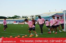 Hồng Lĩnh Hà Tĩnh làm quen sân Tam Kỳ, chuẩn bị gặp Quảng Nam ở Cúp Quốc gia