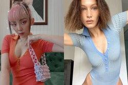 Tóc Tiên ăn điểm bởi cách mix đồ tài tình khi diện dáng bodysuit giống Bella Hadid
