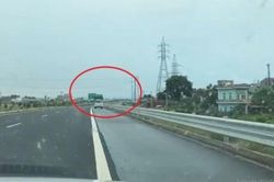 Phạt 17 triệu đồng lái xe đi ngược chiều trên cao tốc