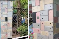 Nhiều đồn đoán về thân thế gia chủ căn nhà có cổng ốp toàn iPhone