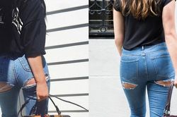 Thảm họa quần jeans hở mông táo bạo khiến người nhìn 'xịt máu mũi'