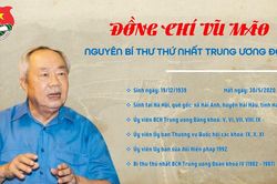 Tiểu sử và sự nghiệp đồng chí Vũ Mão - nguyên Bí thư thứ nhất T.Ư Đoàn