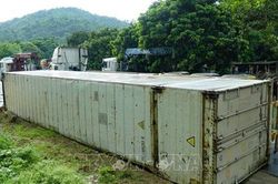 Lật xe container tại 'điểm đen' Nà Lơi